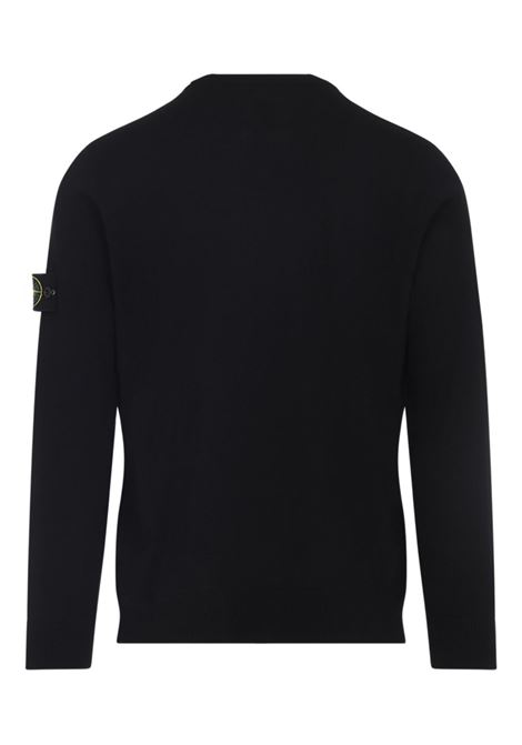 maglione light rws pure woll uomo nero STONE ISLAND | K2S15 5100071 S00C4V0029